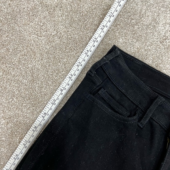 HOLLISTER LOW-RISE SUPER SKINNY BLACK JEANS SIZE 00 short - Picture 7 of 8